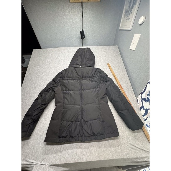 Calvin Klein Performance Puffer Duck Down Jacket Coat Size L Attached Hoodie - Picture 14 of 16